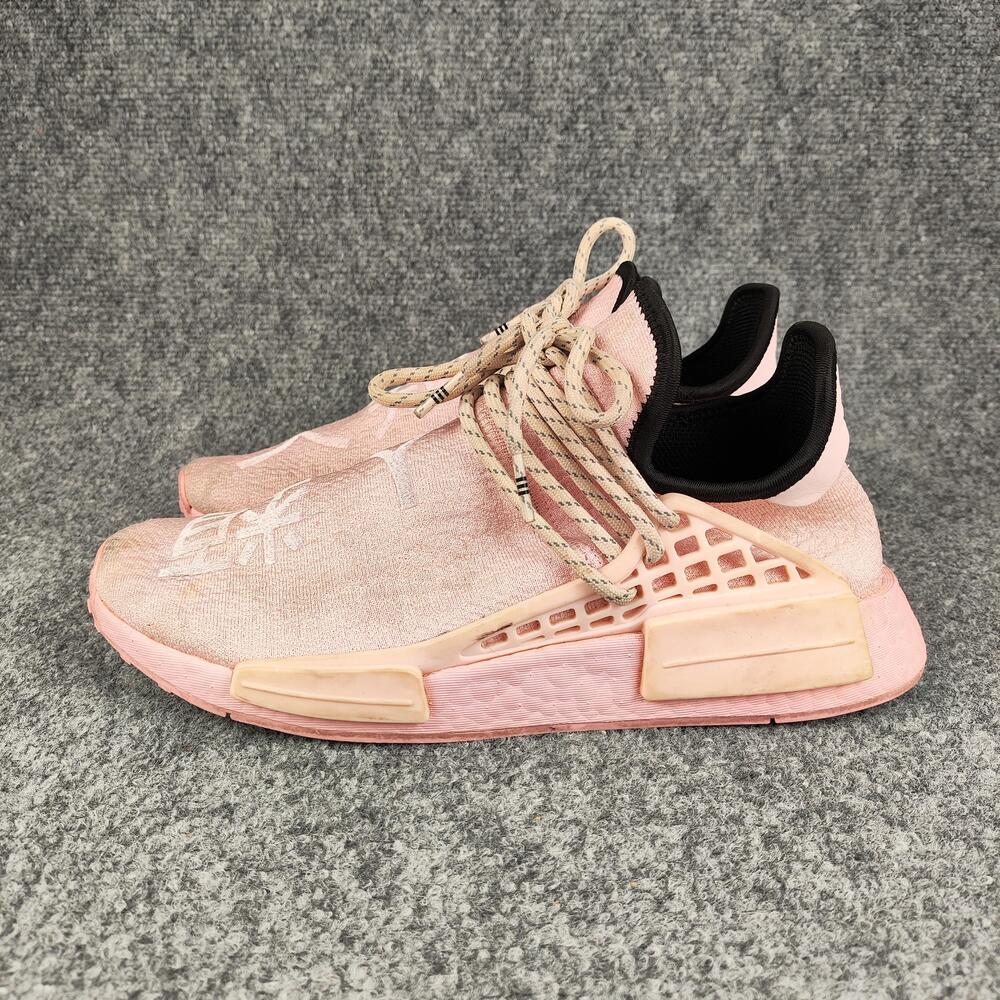 Adidas Pharrell Williams Hu NMD Shoes Mens Size 7.5 Pink Running Sneakers GY0088